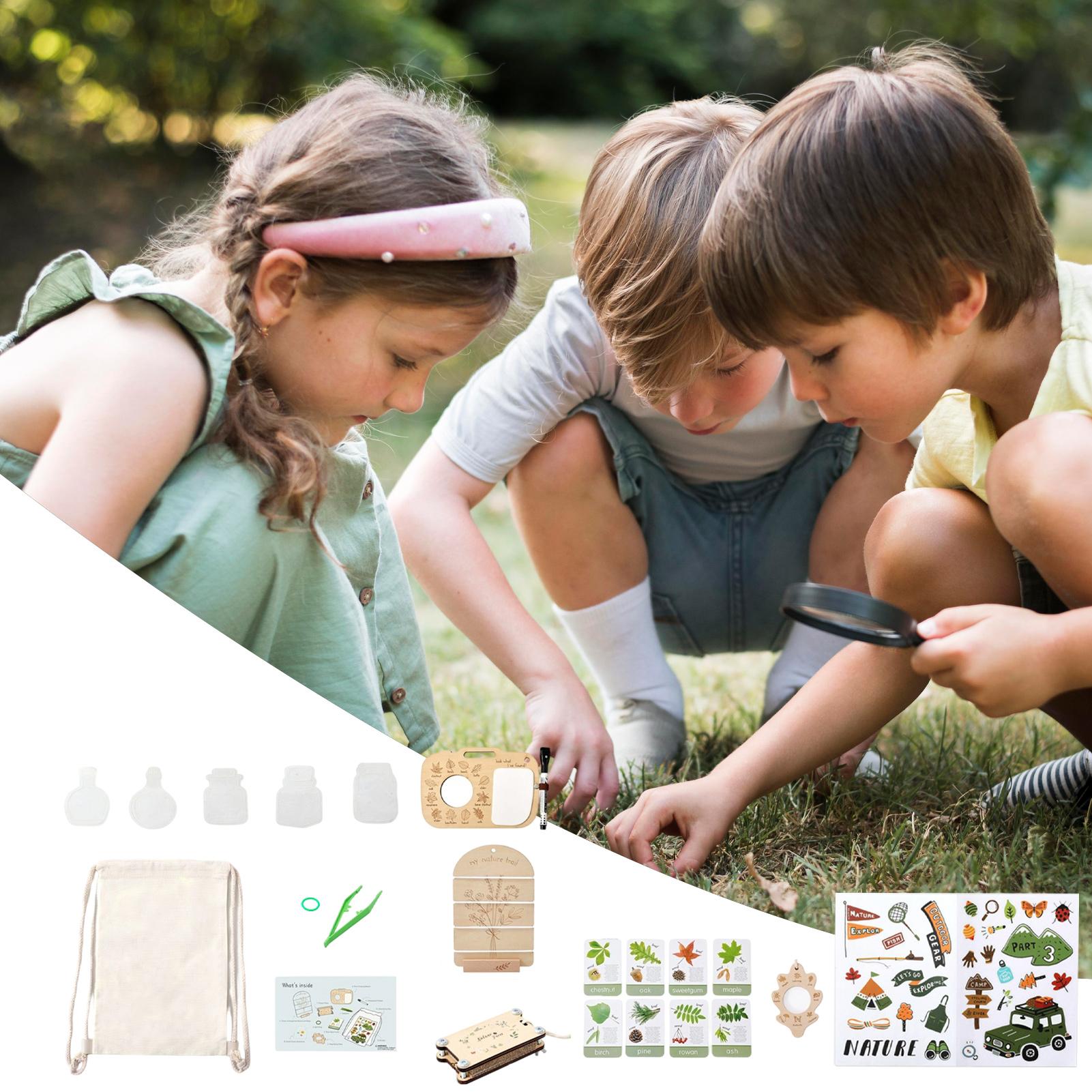 Outdoor Adventure Activities For Kids - ชุดสำรวจธรรมชาติสำหรับเด็ก กิจกรรมสังเกตพืช ชุดผจญภัยกลางแจ้งสำหรับเด็ก วัยรุ่น นักเรียน โรงเรียน