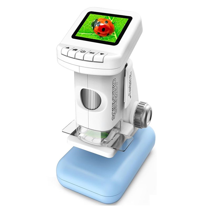 Outdoor Adventure Microscope - กล้องจุลทรรศน์ดิจิตอลสำหรับเด็ก ABZL Explore Science พร้อมจอ LCD