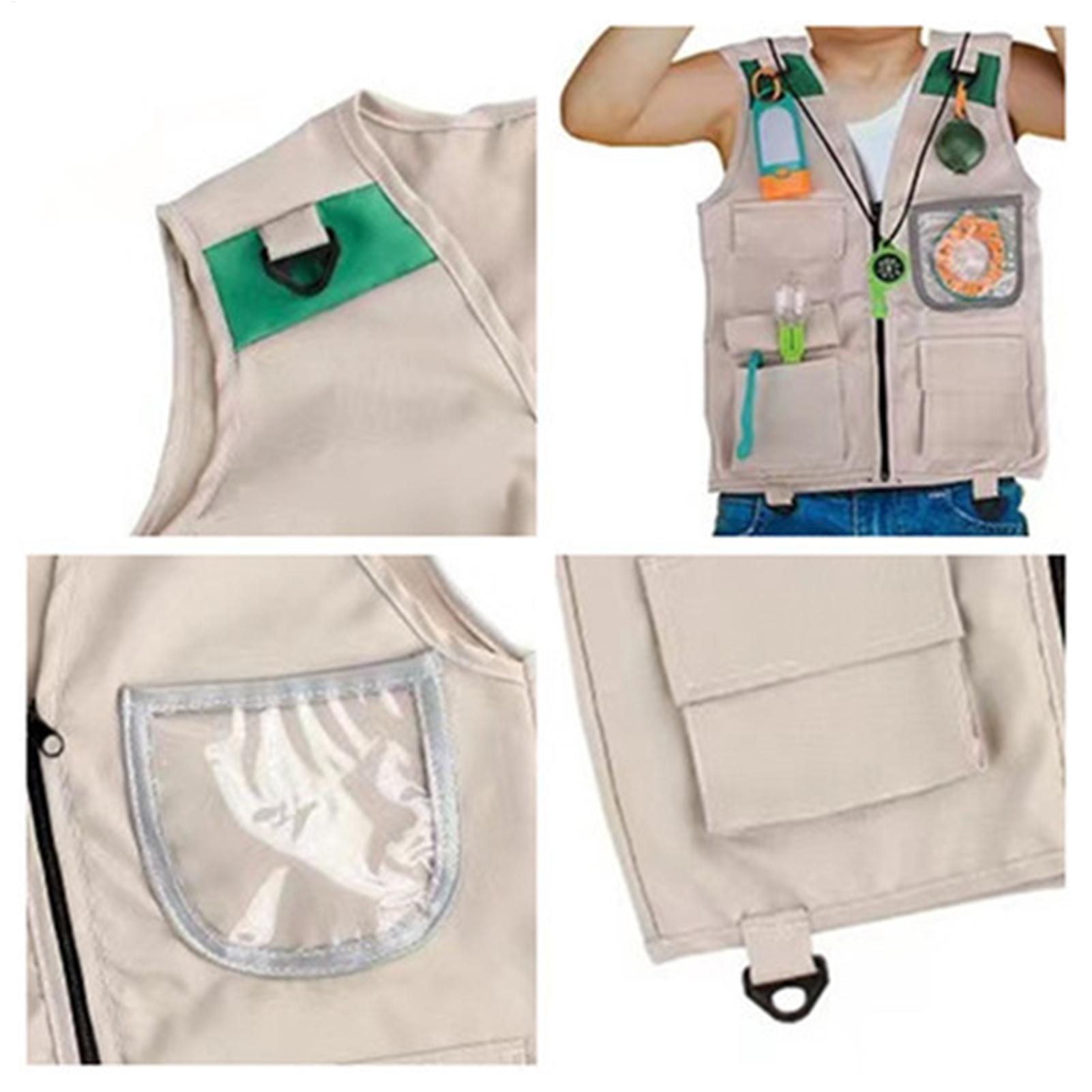 ชุดเสื้อกั๊กและหมวกนักสำรวจสำห - Outdoor Adventure Activities For Kids บทวิจารณ์และราคา