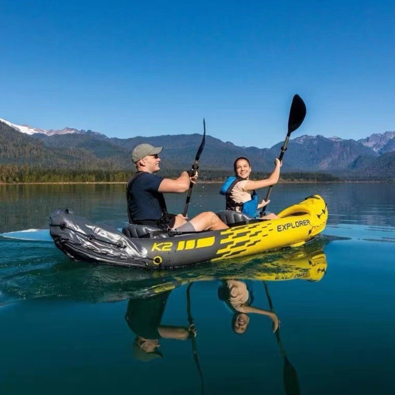 เรือยางเป่าลมสำหรับสองคน เรือย - Outdoor Adventure Rafting บทวิจารณ์และราคา