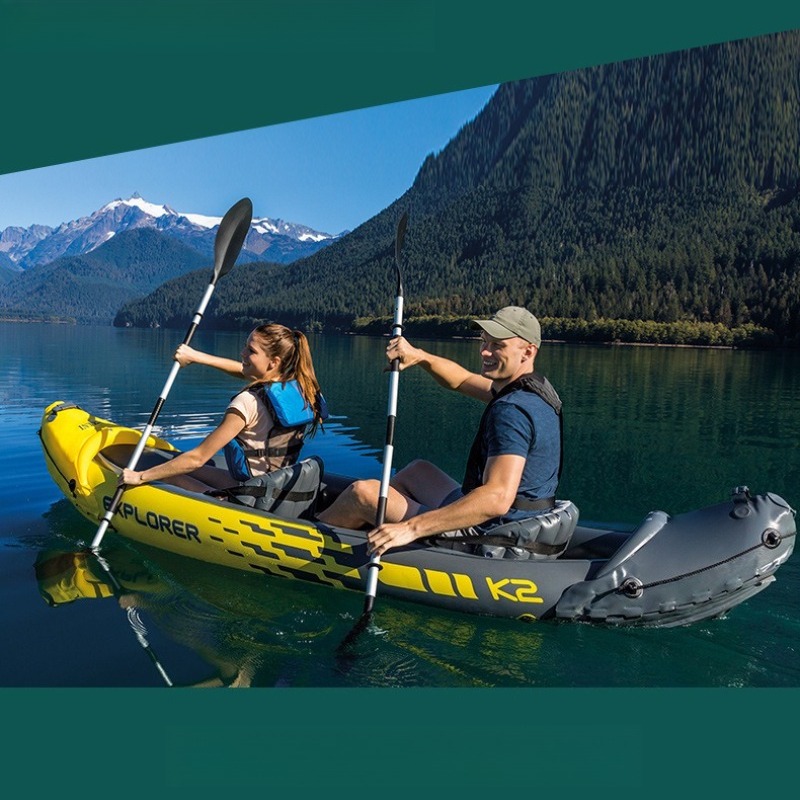 เรือยางเป่าลมสำหรับสองคน เรือย - Outdoor Adventure Rafting บทวิจารณ์และราคา