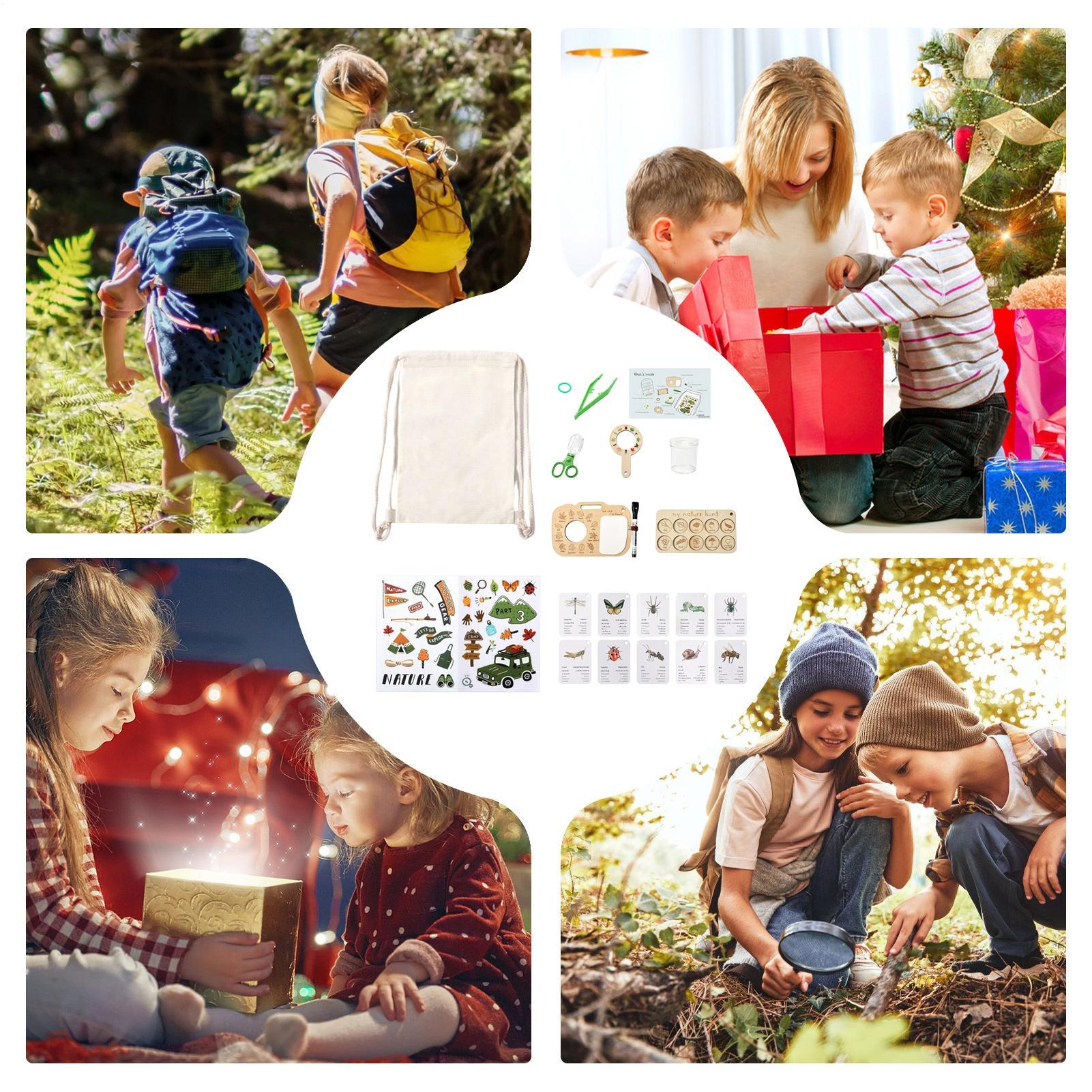 ชุดสำรวจธรรมชาติสำหรับเด็ก กิจ - Outdoor Adventure Activities For Kids บทวิจารณ์และราคา