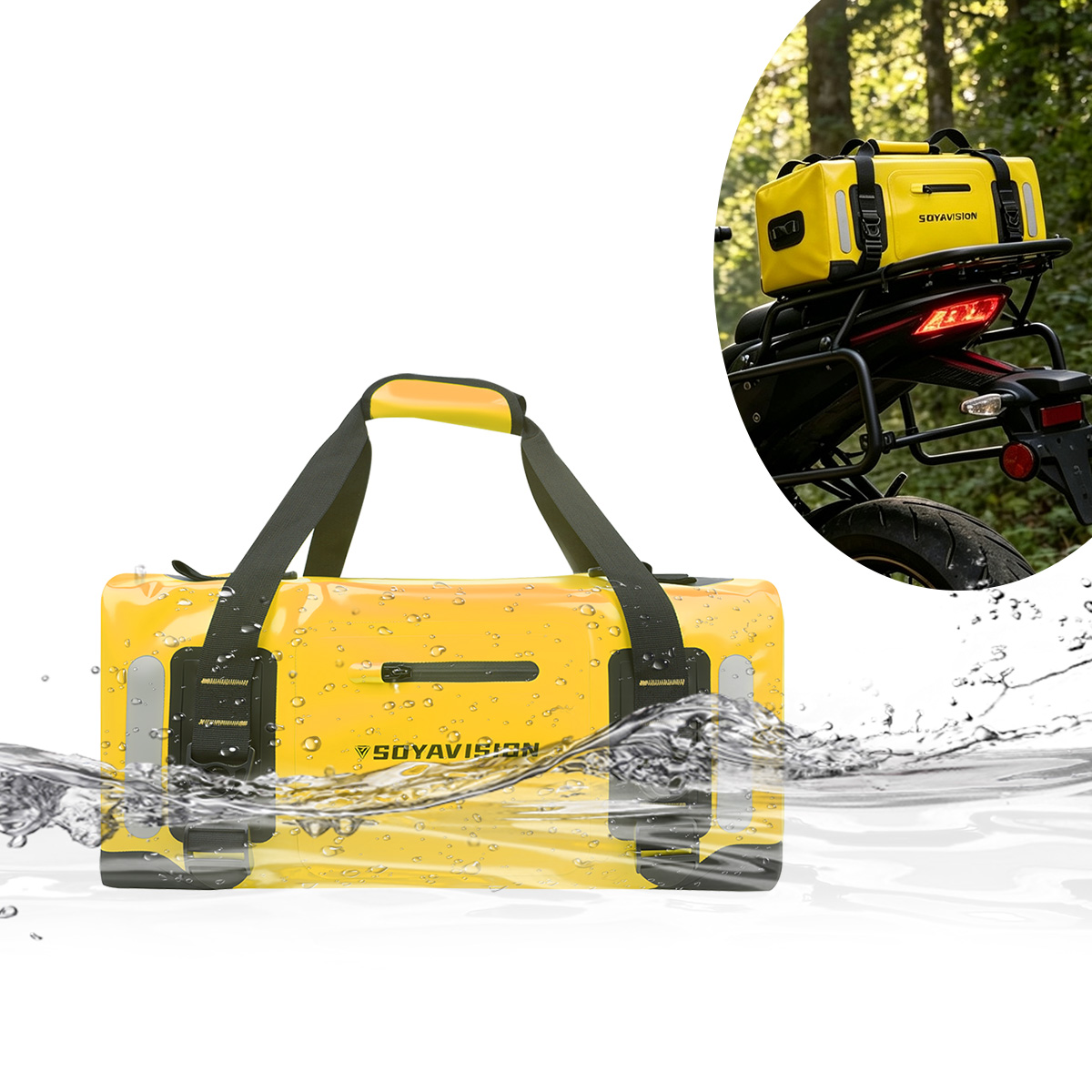 กระเป๋าท้ายมอเตอร์ไซค์กันน้ำ ข - Outdoor Adventure Rafting บทวิจารณ์และราคา