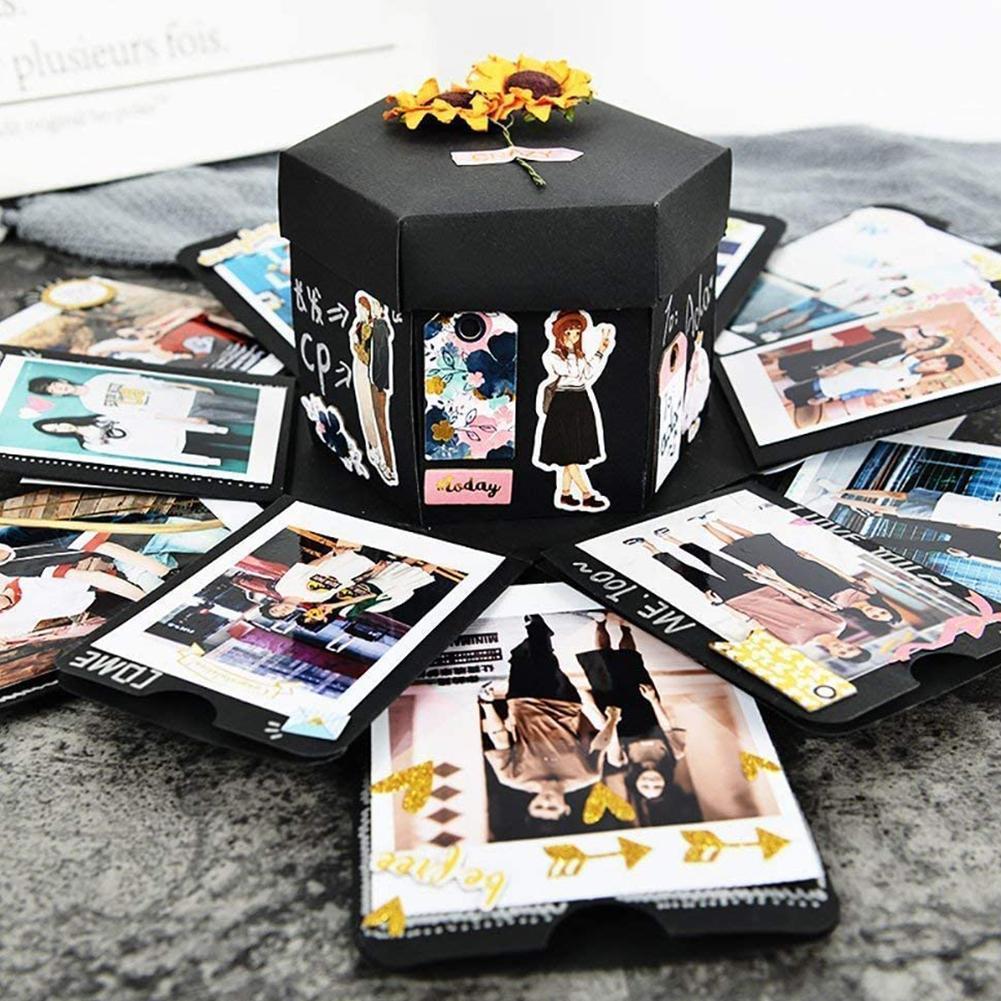 อัลบั้มภาพกล่อง DIY สมุดภาพน่า - Outdoor Adventure Box บทวิจารณ์และราคา