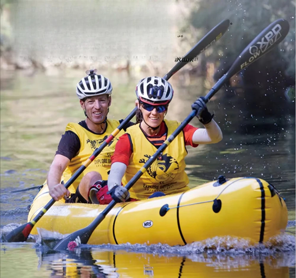 เรือคายัคคู่แบบพกพา น้ำหนักเบา - Outdoor Adventure Rafting บทวิจารณ์และราคา