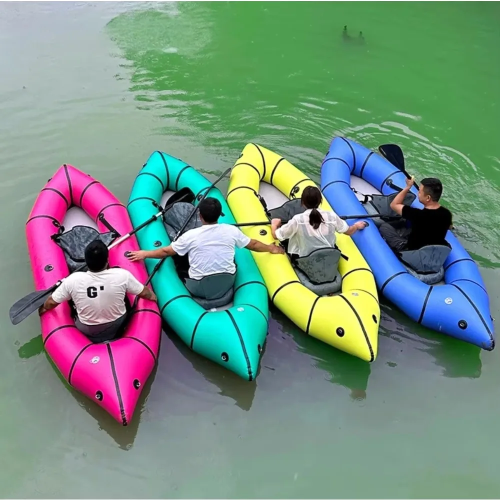 เรือคายัคคู่แบบพกพา น้ำหนักเบา - Outdoor Adventure Rafting บทวิจารณ์และราคา