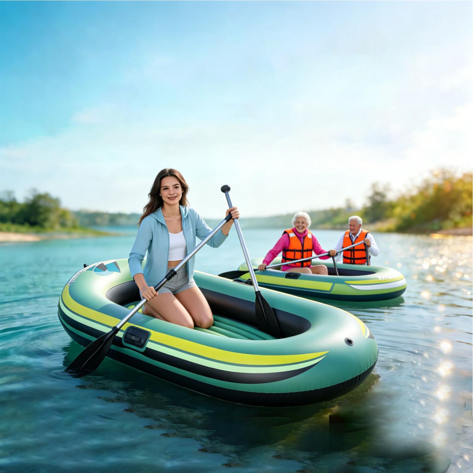 เรือยางเป่าลม PVC หนาพิเศษ ทนท - Outdoor Adventure Rafting บทวิจารณ์และราคา
