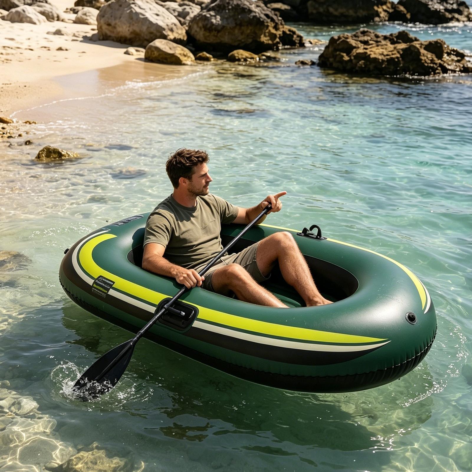 เรือยางเป่าลม PVC หนาพิเศษ ทนท - Outdoor Adventure Rafting บทวิจารณ์และราคา