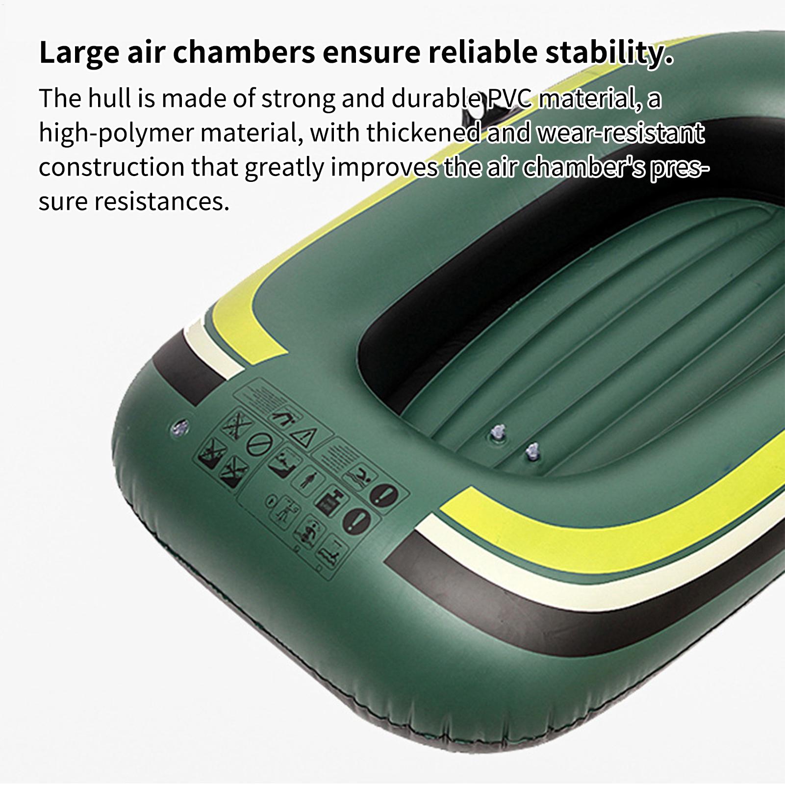 เรือยางเป่าลม PVC หนาพิเศษ ทนท - Outdoor Adventure Rafting บทวิจารณ์และราคา