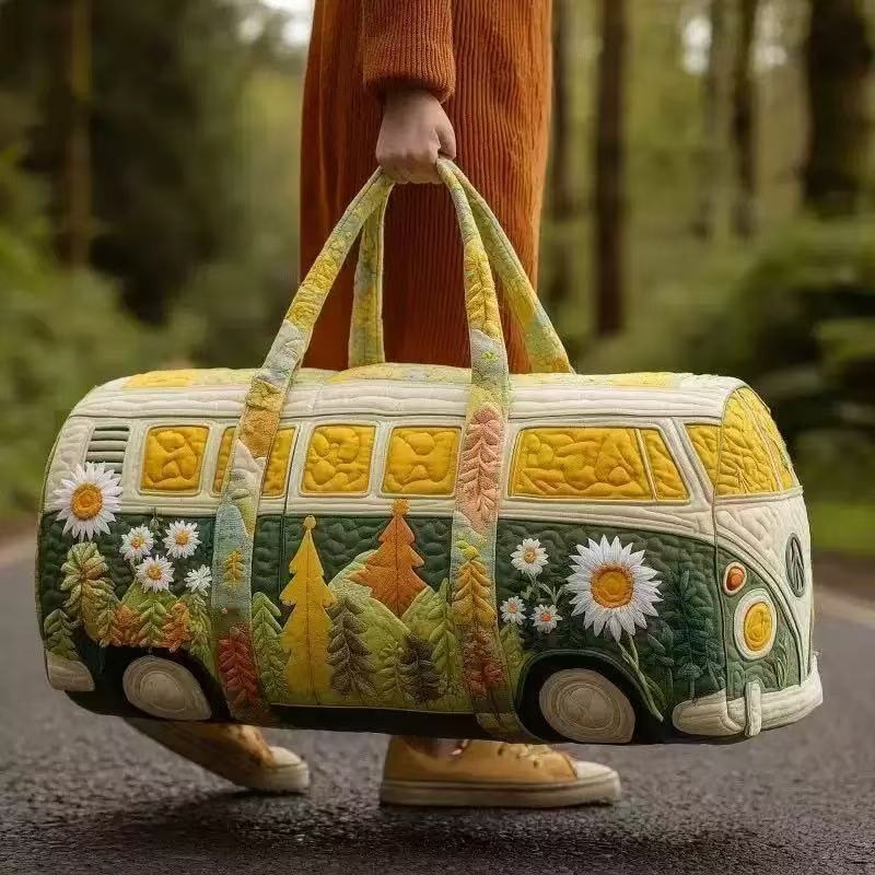 กระเป๋าเดินทางแบบควิลท์ลายรถแค - Outdoor Adventure Quilt บทวิจารณ์และราคา
