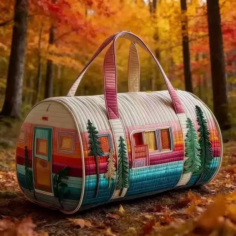 กระเป๋าเดินทางแบบควิลท์ลายรถแค - Outdoor Adventure Quilt บทวิจารณ์และราคา