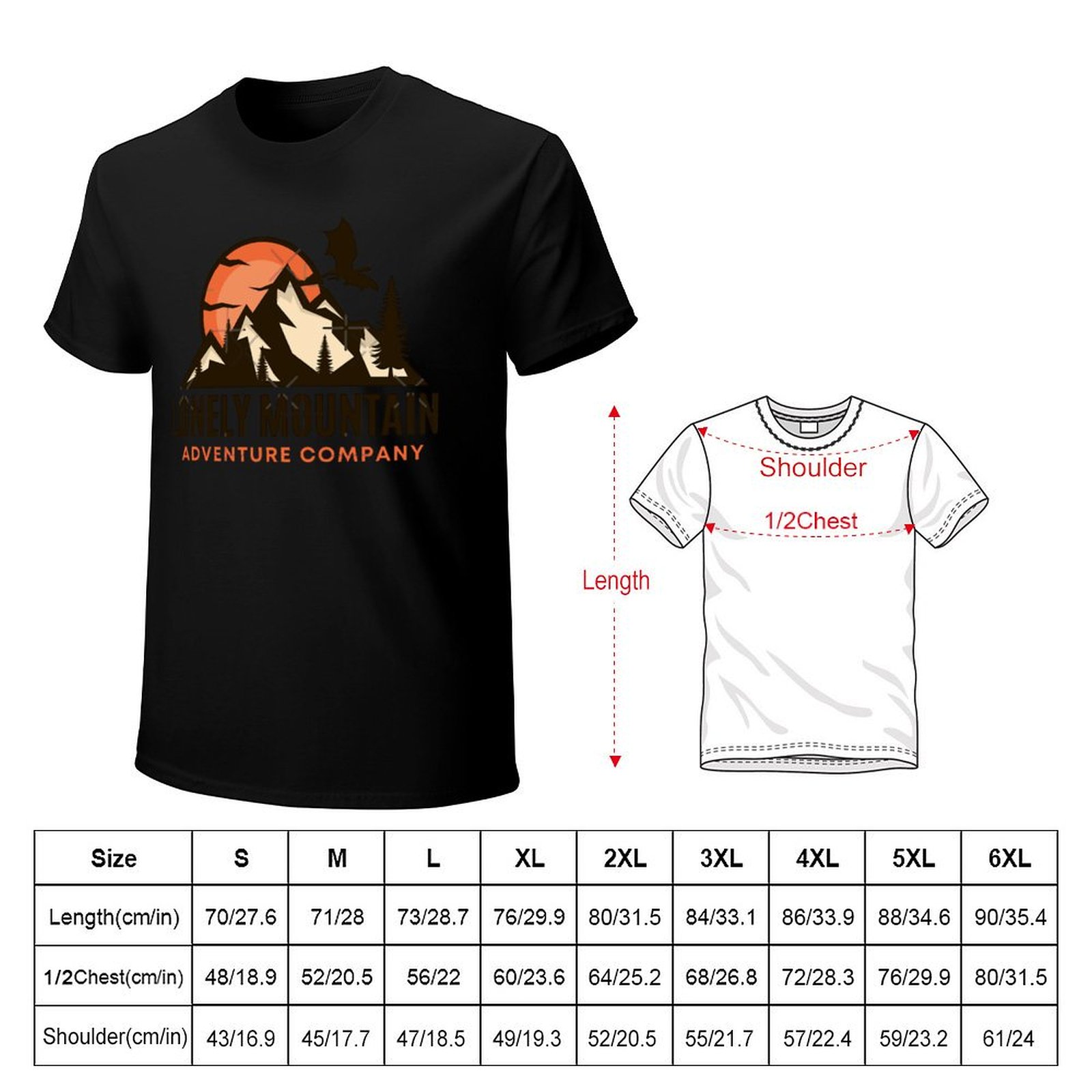เสื้อยืดแฟนตาซีของบริษัท Lonel - Outdoor Adventure Company บทวิจารณ์และราคา