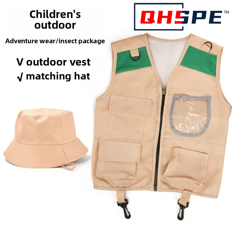 เด็ก Explorer เสื้อกั๊กและหมวก - Outdoor Adventure Activities For Kids บทวิจารณ์และราคา