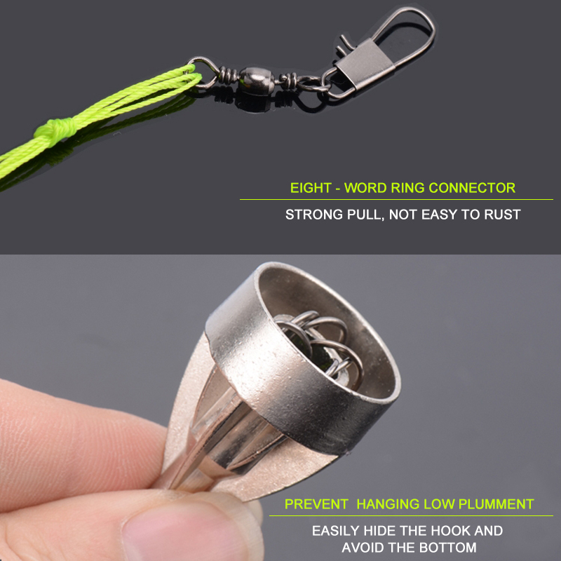 ตะขอเบ็ดตกปลาแบบคาร์บอน 4 ชิ้น - Outdoor Adventure Box บทวิจารณ์และราคา